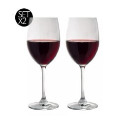 Set x2 Copas de Vino Sommelier Syrah 540ml Vidrio