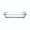 Fuente Rectangular de Vidrio Unique 2,2lt 35cmx20cmx5cm