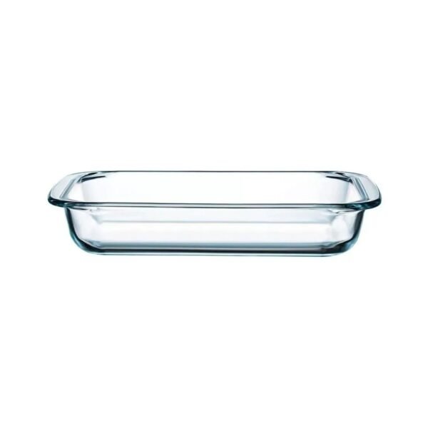 Fuente Rectangular de Vidrio Unique 2,2lt 35cmx20cmx5cm