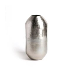 Jarrón Bhima Plata 18,5x30 CM