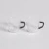 Mug Borosilicato con Mango Negro 300 ML