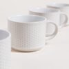 Set x4 Tazas Dotts en Rack 285 ML