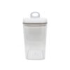 Frasco taper cierre hermético acrílico rectangular 2300ml