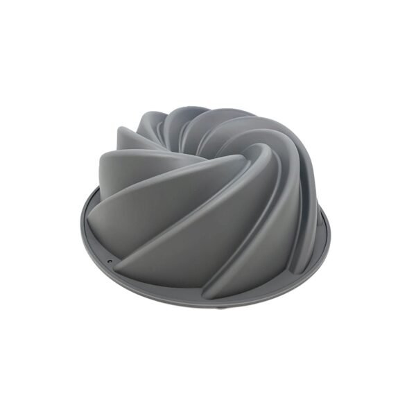 Molde savarin flanera torta 24cm color gris