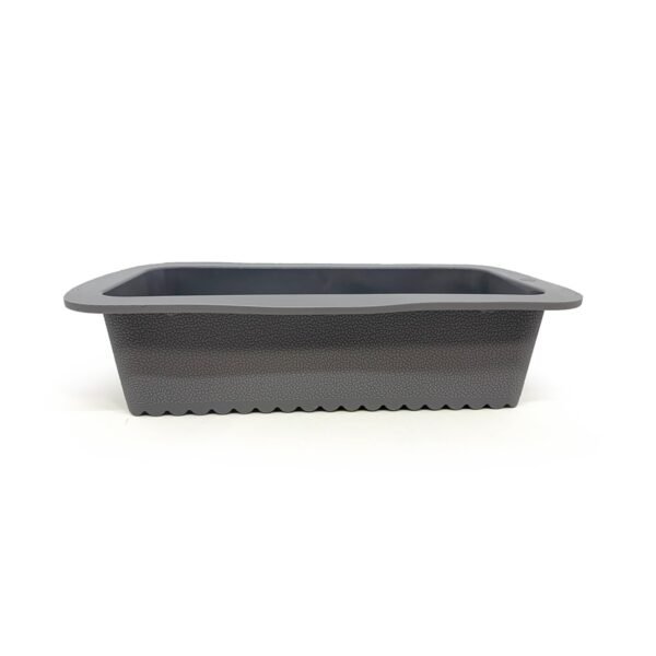Molde budinera silicona 23cm color gris