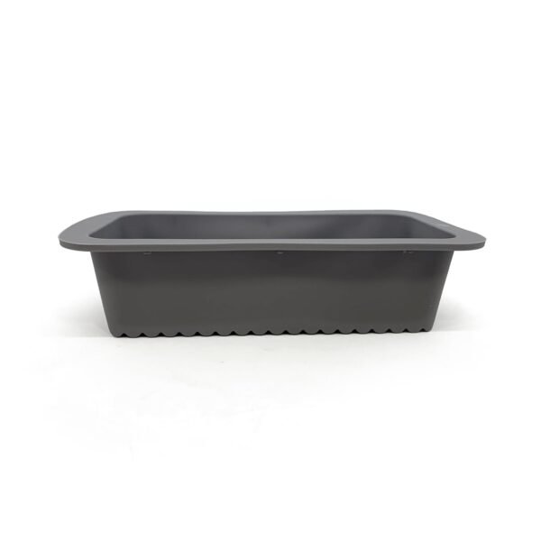 Molde budinera silicona 20cm color gris