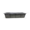 Molde budinera silicona 27cm color gris