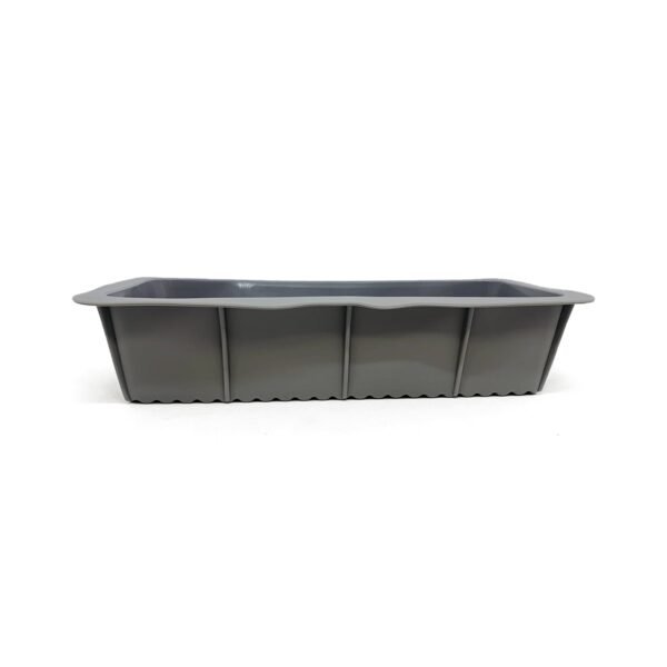 Molde budinera silicona 27cm color gris
