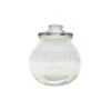 Frasco vidrio bombe 2200ml con fondo blanco