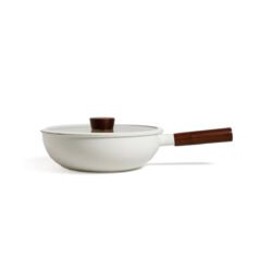 Wok Lund Antiadherente con mango de madera 28 CM