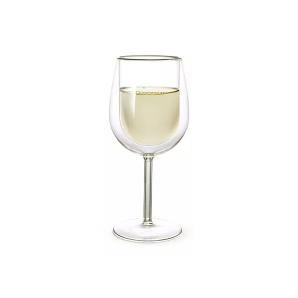 Copa de vino doble vidrio de 350ml