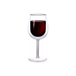 Copa de vino doble vidrio de 350ml