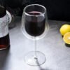 Copa de vino doble vidrio de 350ml