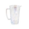 Jarra de vidrio tornasolado 1 litro modelo diamante