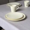 Plato de postre de cerámica 20cm "Oscar Amarillo"