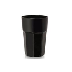 vaso oslo negro blanco