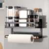 repisa metal con soporte bamboo con iman con fondo blanco