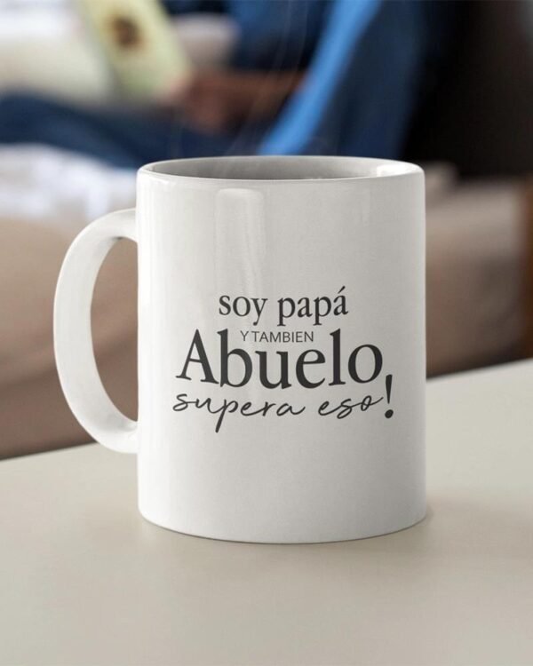 Taza día del padre abuelo
