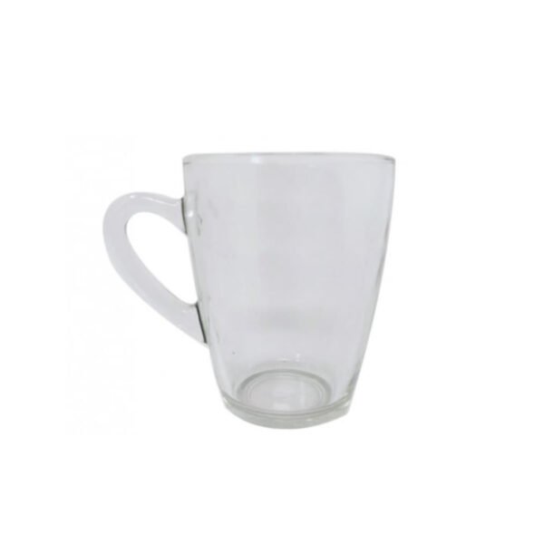 Taza jarro transparente con asa 290ml