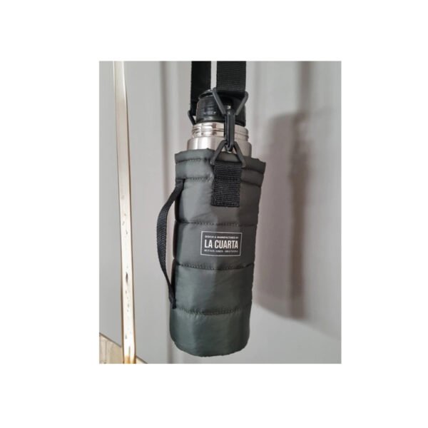 Porta termo puffer verde