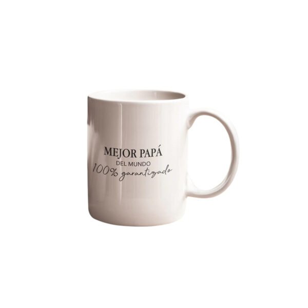 taza día del padre con fondo blanco