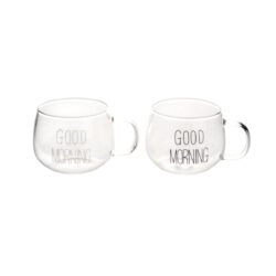 taza good morning con fondo blanco