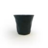 Taza de café de cerámica 92cc organic gris