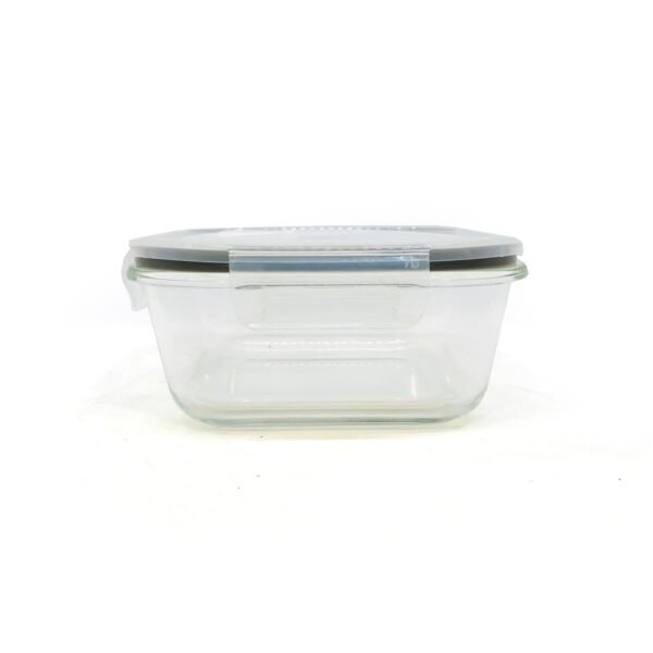 Contenedor hermético de vidrio cuadrado 800ml
