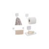 Set de organización de baño metaltru  4 piezas
